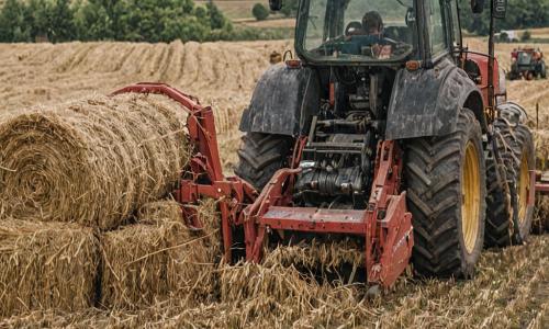Hay baler maintenance and repair