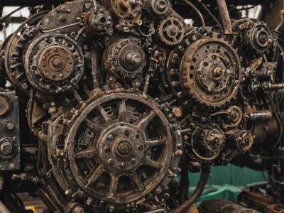 Tractor engine repair